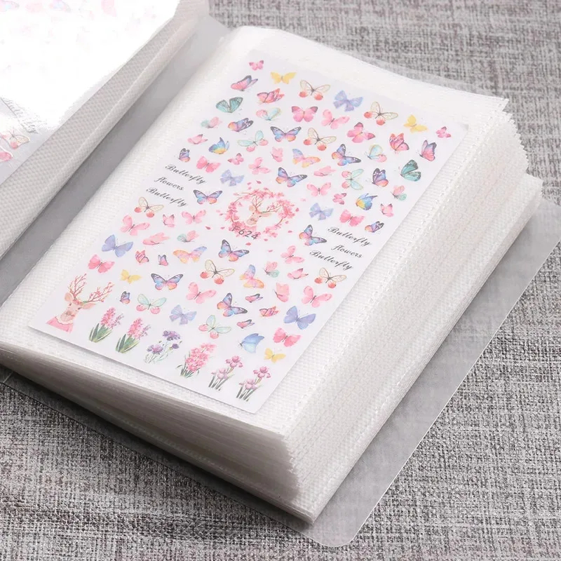 Nail Art Motif - Album per la conservazione di adesivi