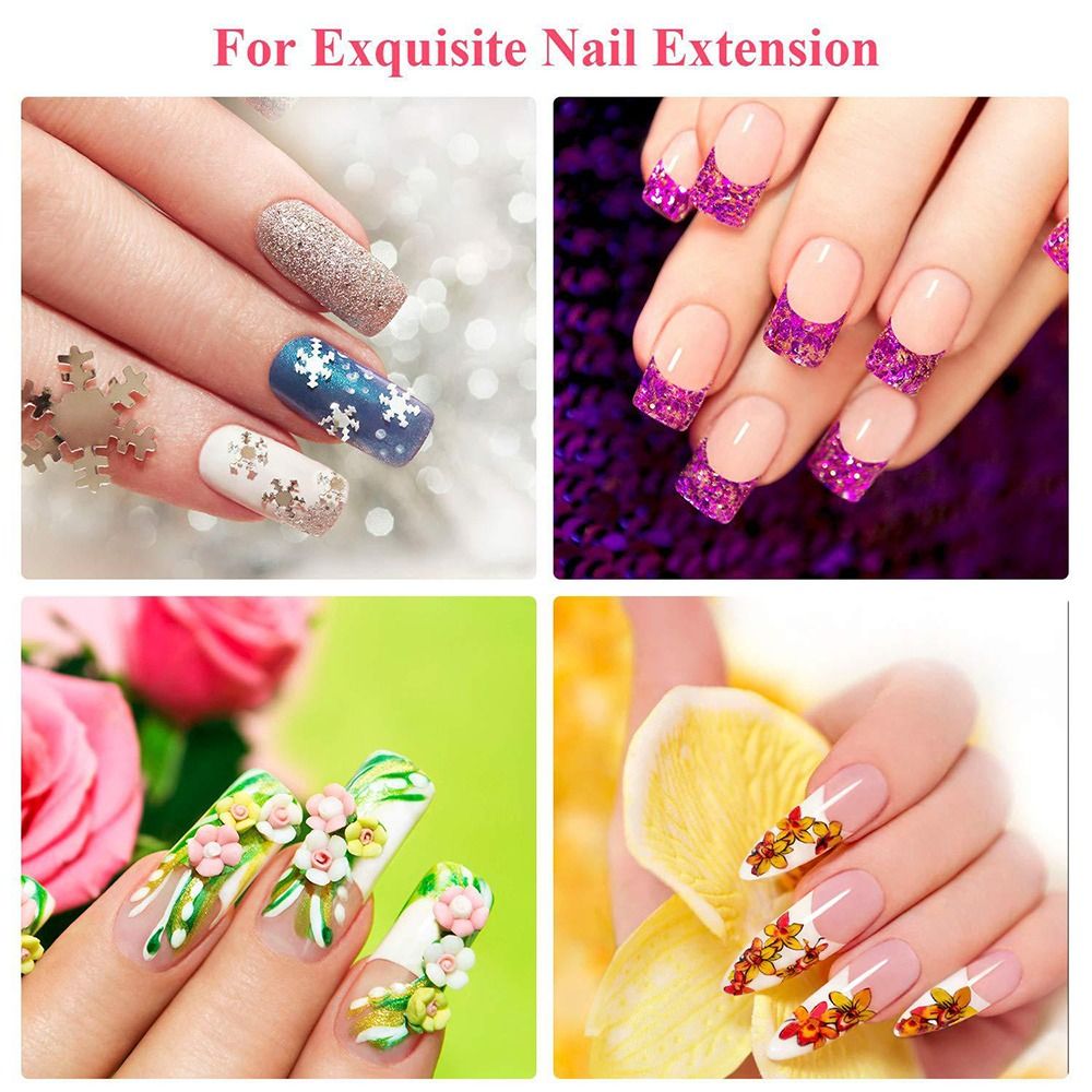 Nail Extension Form - 50 pz durevole non tessuto fibra