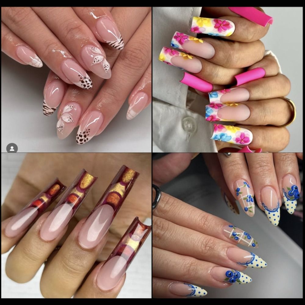 Nail Extension Form - 140 Pezzi 14 Misure Unghie Finte