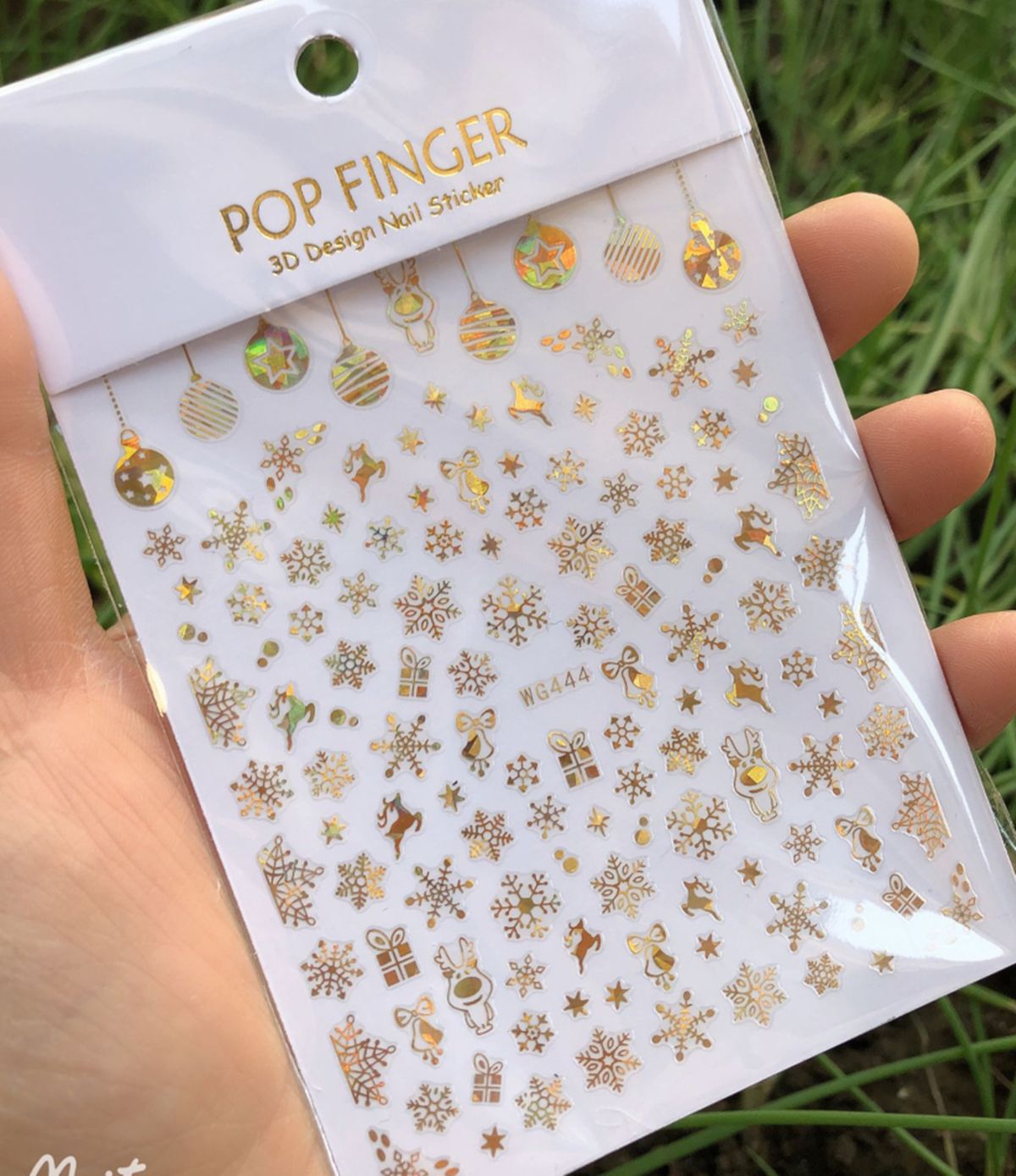 Natale 3D adesivi per unghie o - Nail Art Xmas Stickers recensione e prezzo