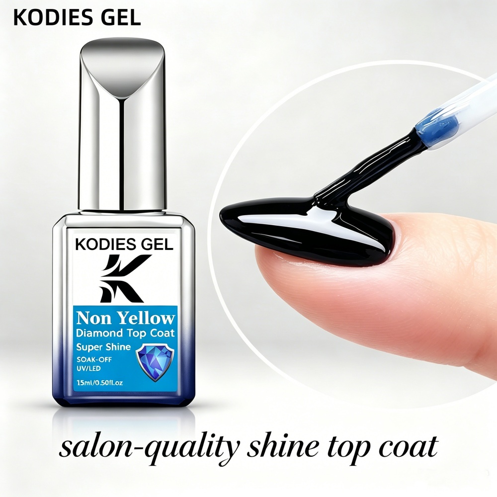 KODIES GEL Top Coat Gel Non In - Nail Art Yellow recensione e prezzo