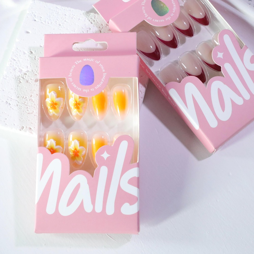 24 pezzi di unghie finte a pre - Nail Art Yellow recensione e prezzo