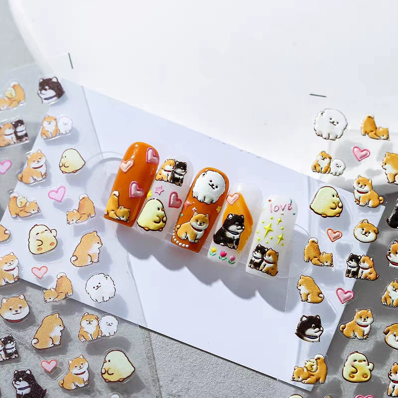 Adesivi 3D in Rilievo a Forma  - Nail Art Yellow recensione e prezzo