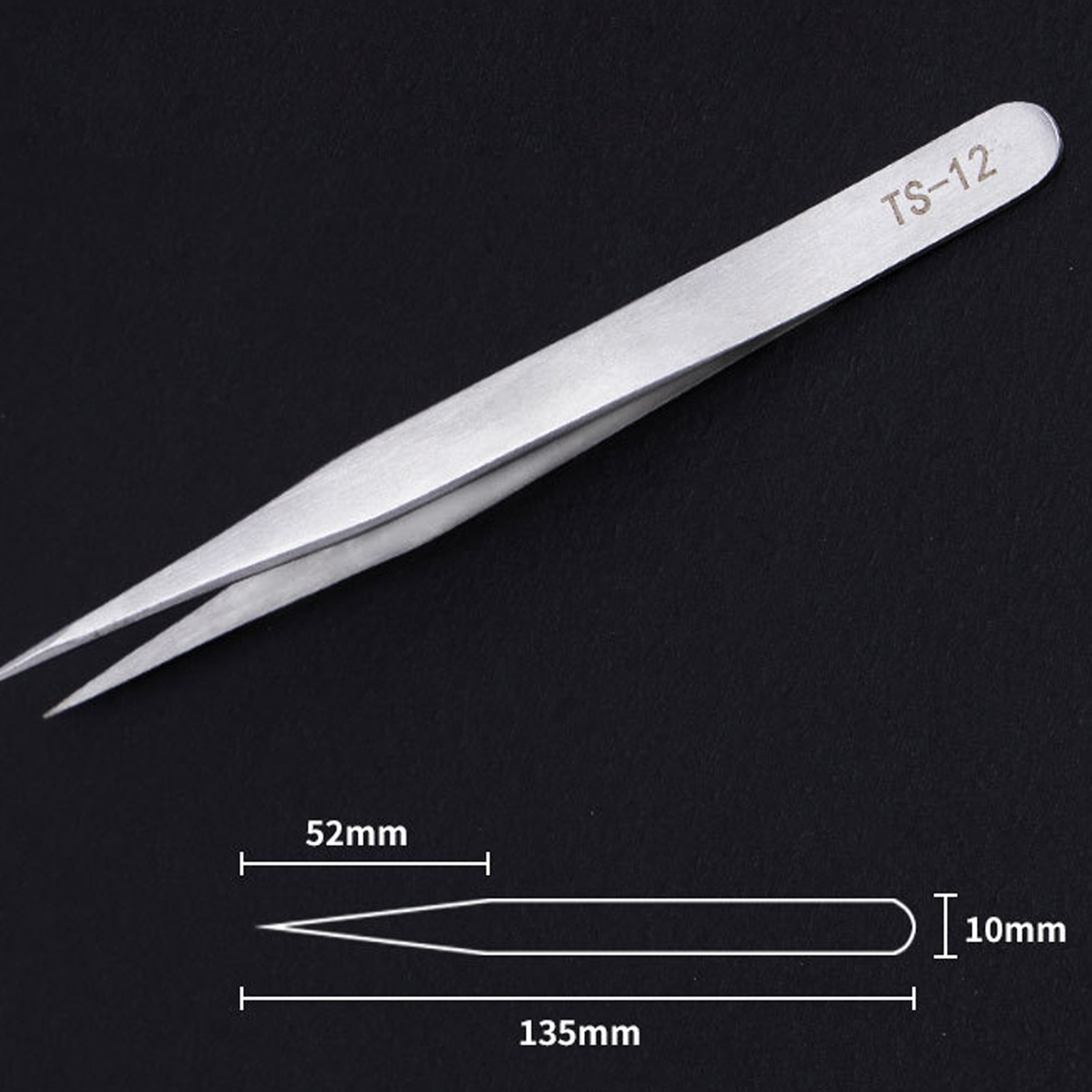 Pinzette per ciglia e nail art - Nail Extension Form recensione e prezzo