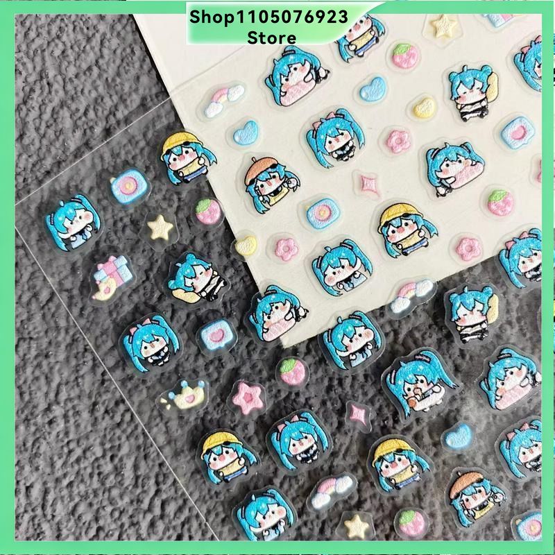 Adesivi per Unghie Hatsune Mik - Nail Art Motif recensione e prezzo