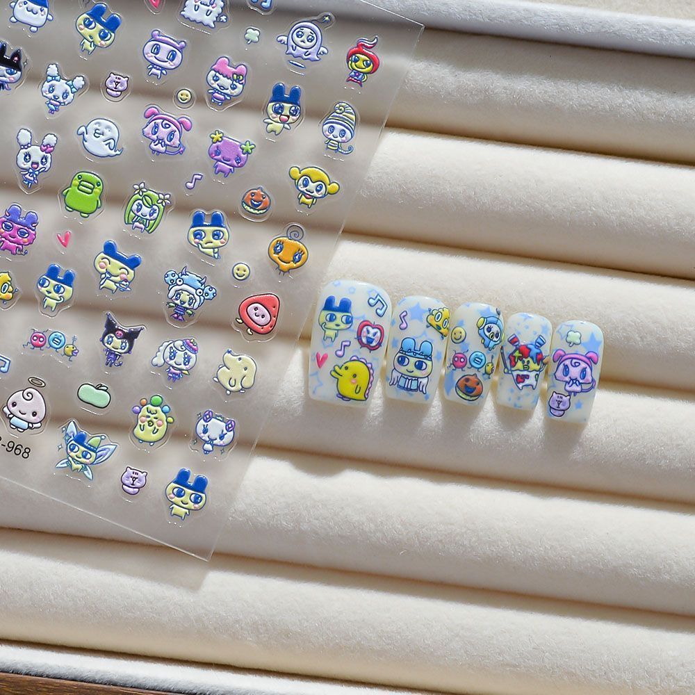 Adesivi per Unghie 3D in Rilie - Nail Art Motif recensione e prezzo