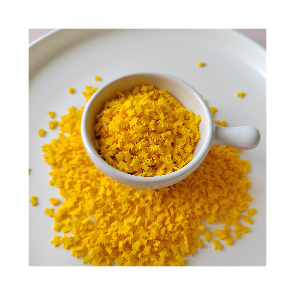 Fette di corona gialla granuli - Nail Art Yellow recensione e prezzo