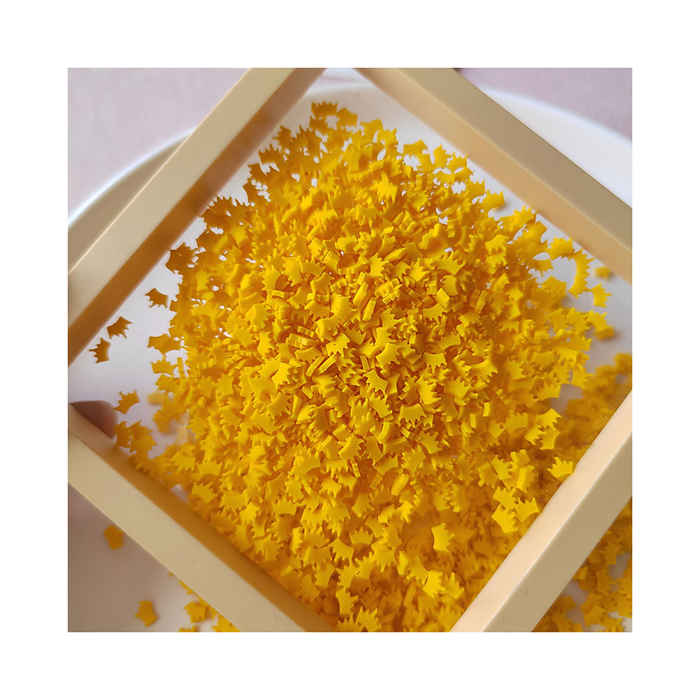 Fette di corona gialla granuli - Nail Art Yellow recensione e prezzo