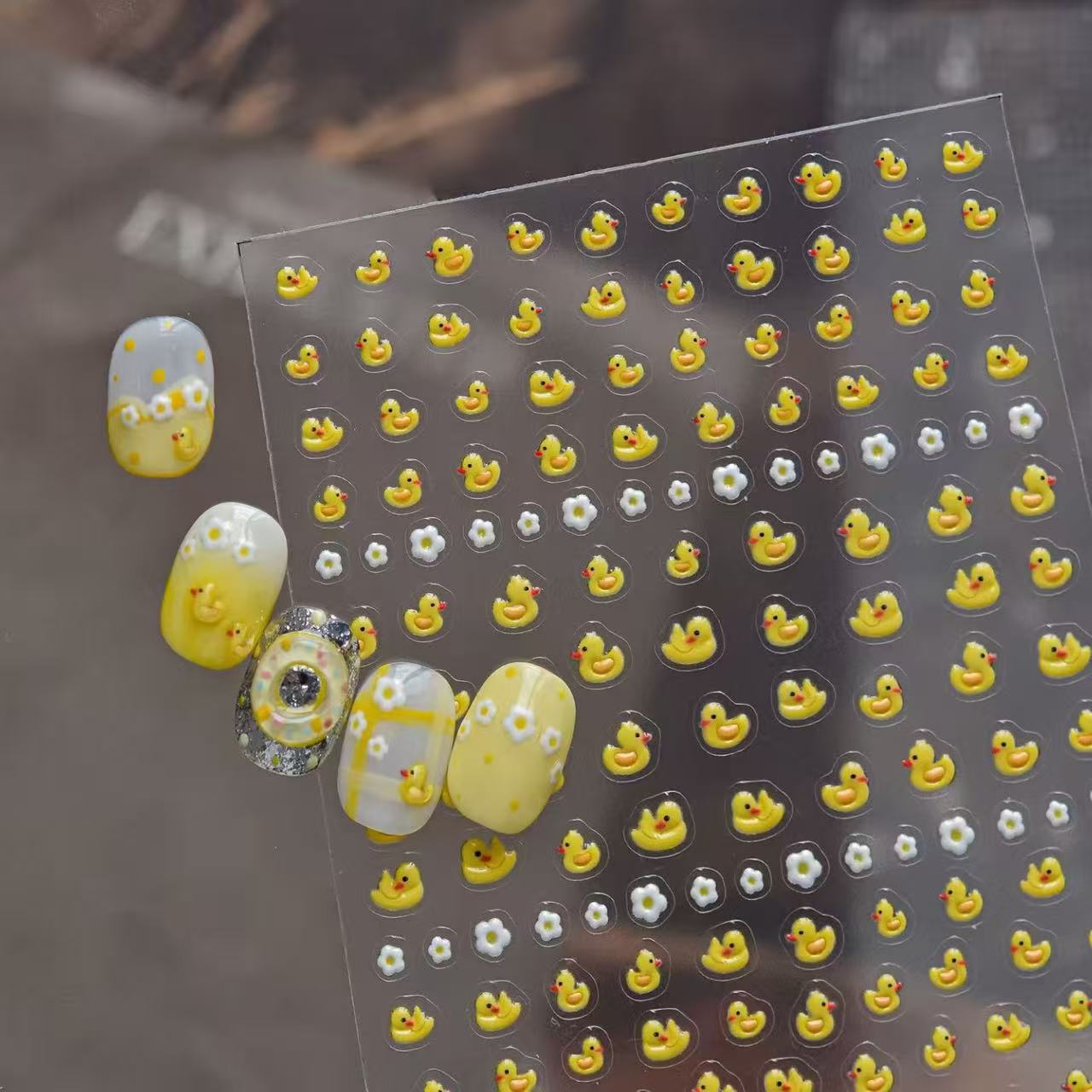 Adesivi per Unghie Kawaii a Fo - Nail Art Yellow recensione e prezzo
