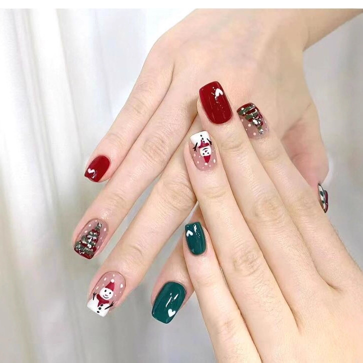 30 Fogli di Adesivi per Unghie - Nail Art Xmas Stickers recensione e prezzo