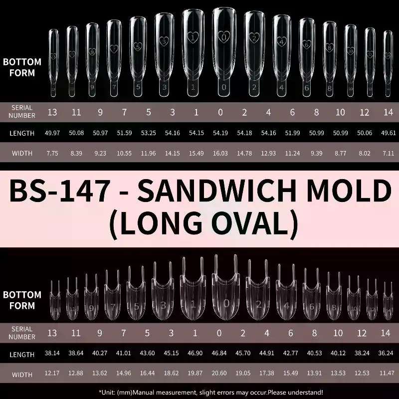Formine per unghie Sandwich Du - Nail Extension Form recensione e prezzo