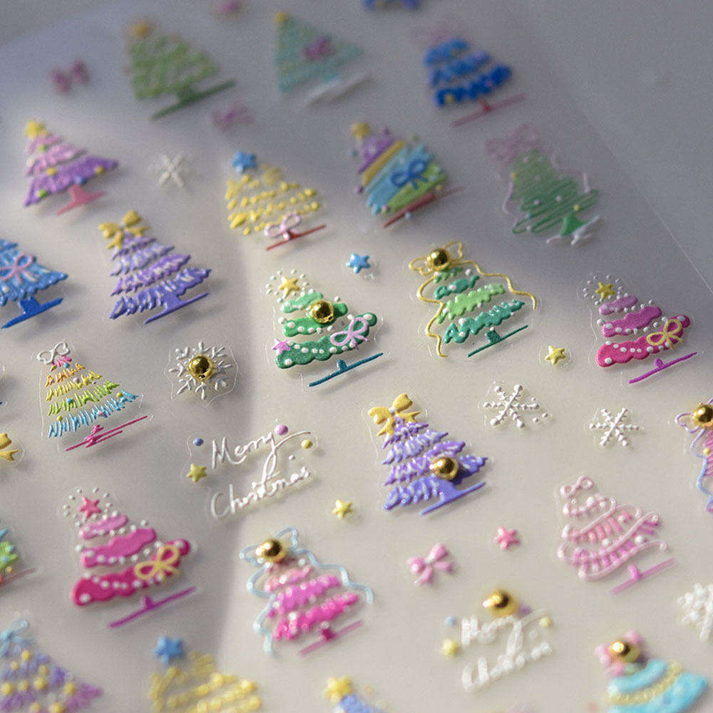 Decalcomanie per adesivi per n - Nail Art Xmas Stickers recensione e prezzo