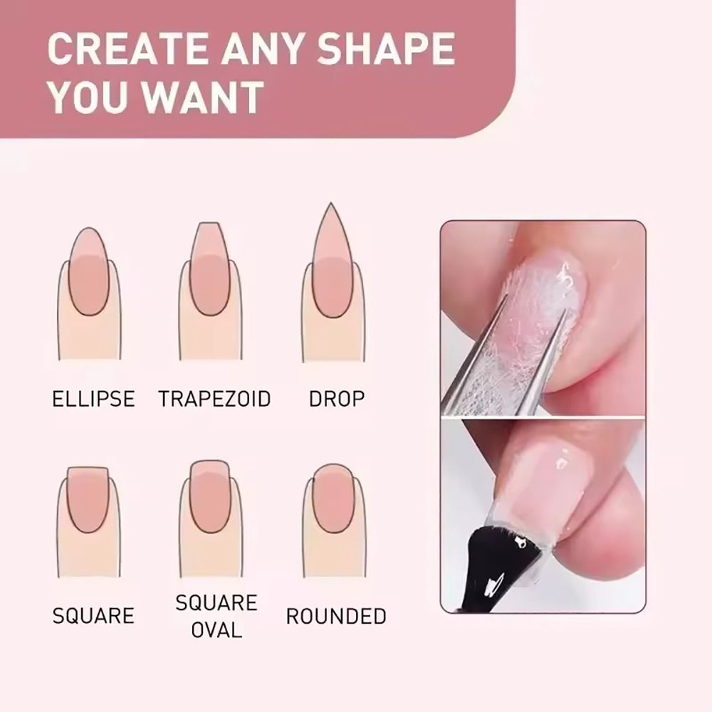 50 pz durevole non tessuto fib - Nail Extension Form recensione e prezzo