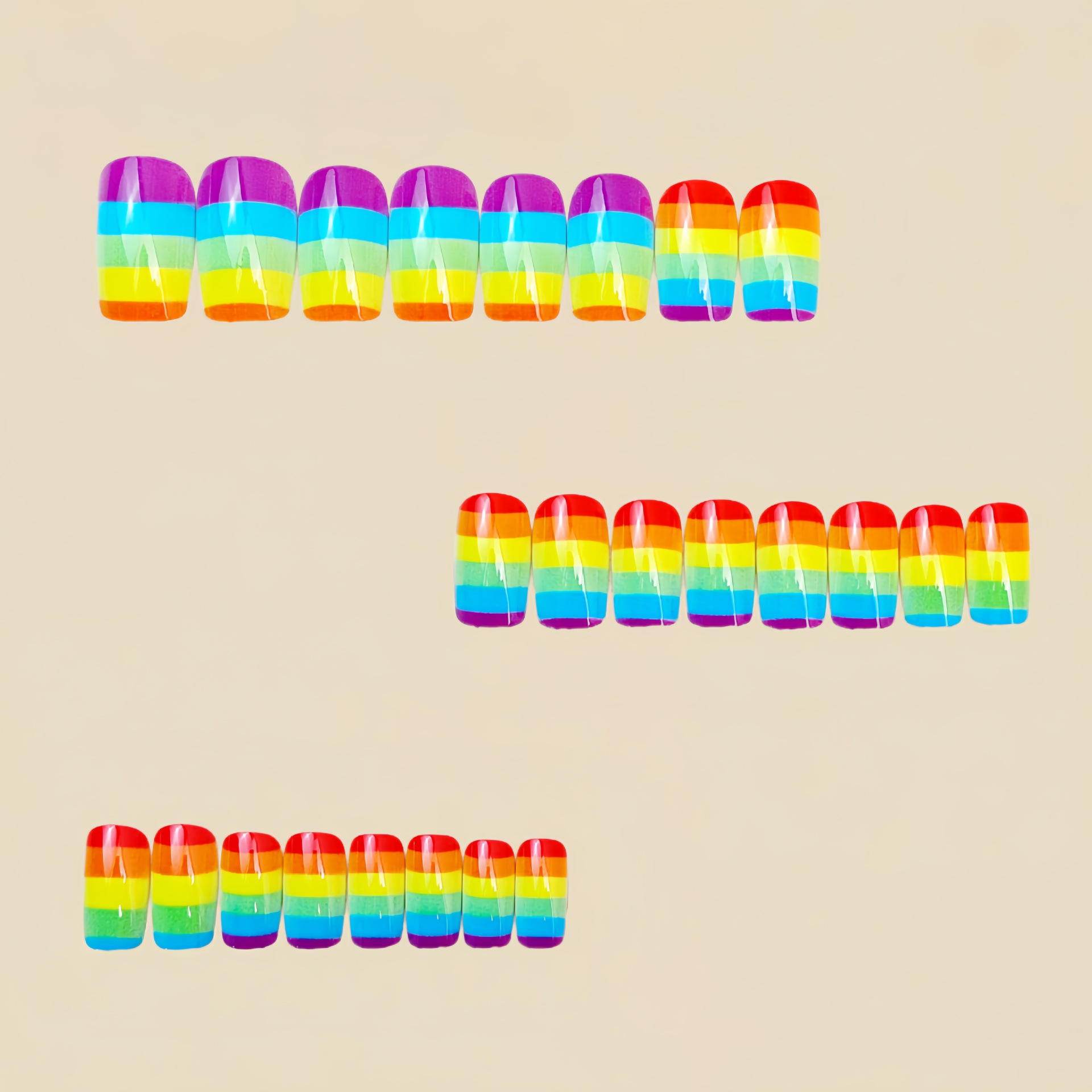 24 pezzi/set unghie finte colo - Nail Art Yellow recensione e prezzo