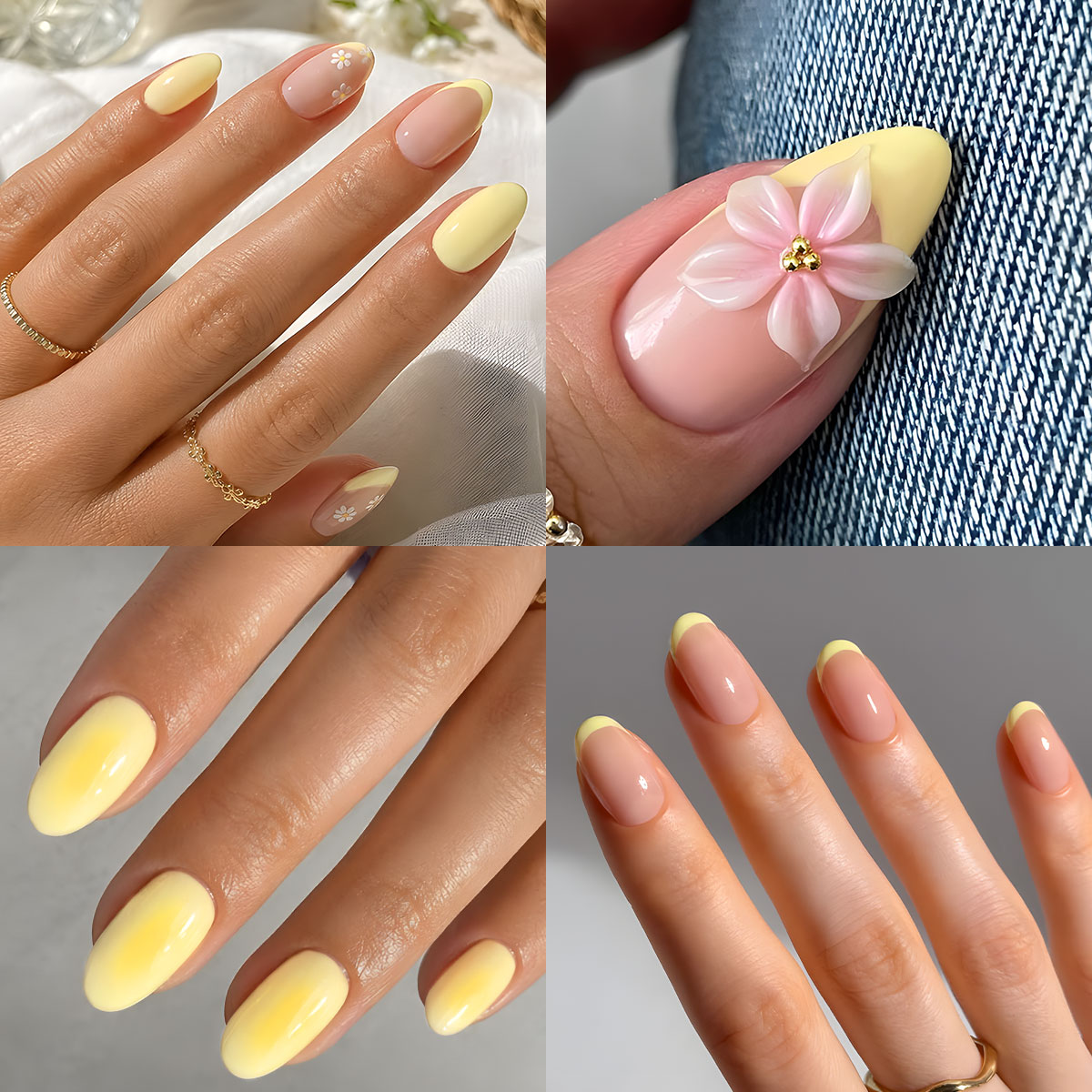 Set di smalti gel VOKY in quat - Nail Art Yellow recensione e prezzo